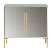 Madison Park Chandler Living Room Collection Storage Accent Cabinet