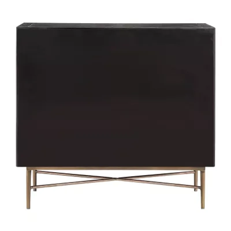 Madison Park Eddy Living Room Collection Storage Accent Cabinet