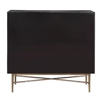 Madison Park Eddy Living Room Collection Storage Accent Cabinet