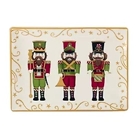 Certified International Holiday Magic Nutcracker Serving Platter