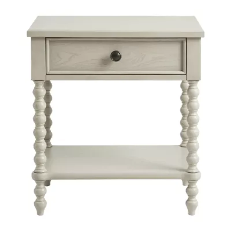 Madison Park Signature Beckett Bedroom Collection 1-Drawer Nightstand