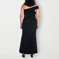 24seven Comfort Apparel Womens Plus Sleeveless Maxi Dress