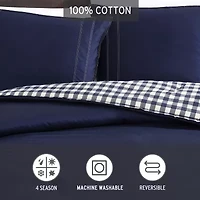 Eddie Bauer Kingston Reversible Duvet Cover Set