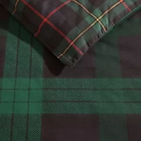 Eddie Bauer Woodland Tartan Midweight Comforter Set