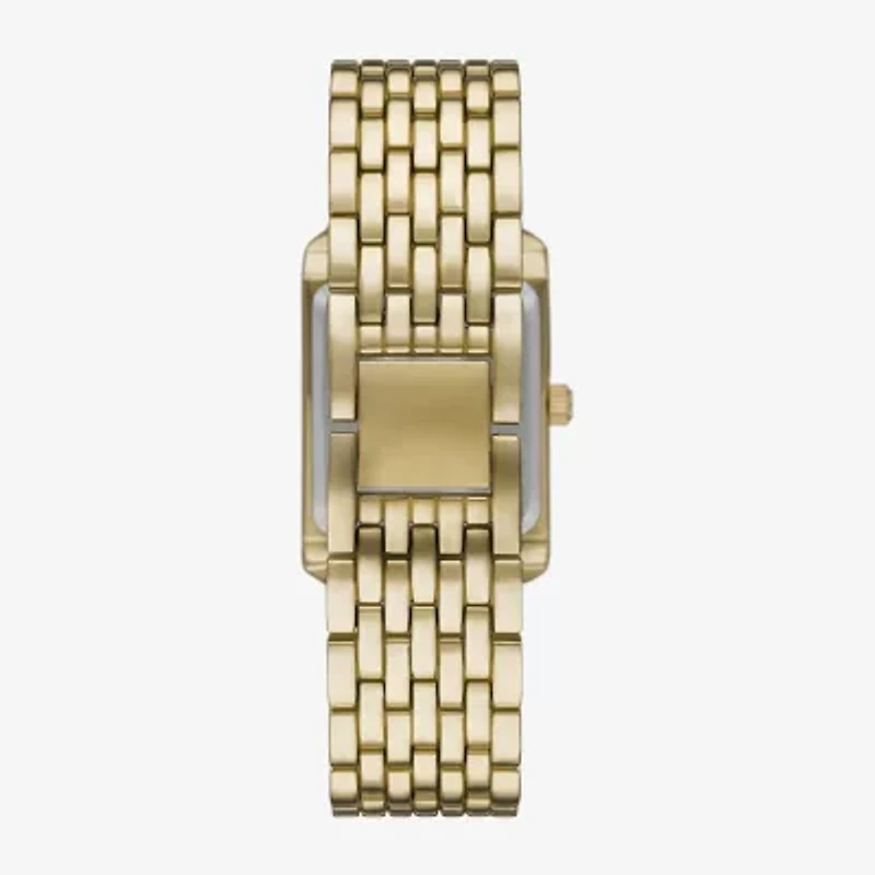 Womens Crystal Accent Gold Tone 5-pc. Watch Boxed Set Fmdjset715