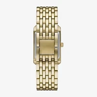 Womens Crystal Accent Gold Tone 5-pc. Watch Boxed Set Fmdjset715