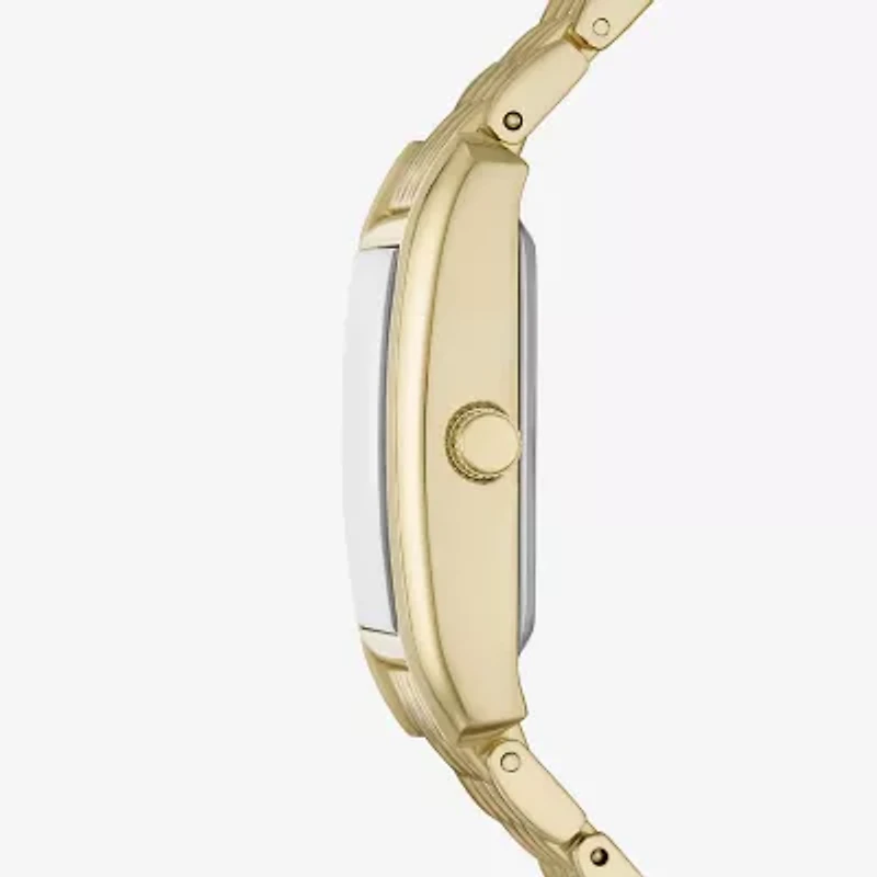 Womens Crystal Accent Gold Tone 5-pc. Watch Boxed Set Fmdjset715