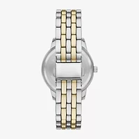 Womens Crystal Accent Two Tone 5-pc. Watch Boxed Set Fmdjset718
