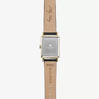 Bulova Frank Sinatra Mens Black Leather Strap Watch 97a158
