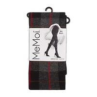 MeMoi Womens Tartan Plaid Sweater 1 Pair Plus Tights