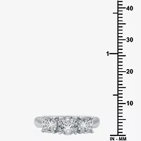 Love Lives Forever 1 CT.T.W. Natural Diamond 3-Stone Engagement Ring 10K or 14K Gold