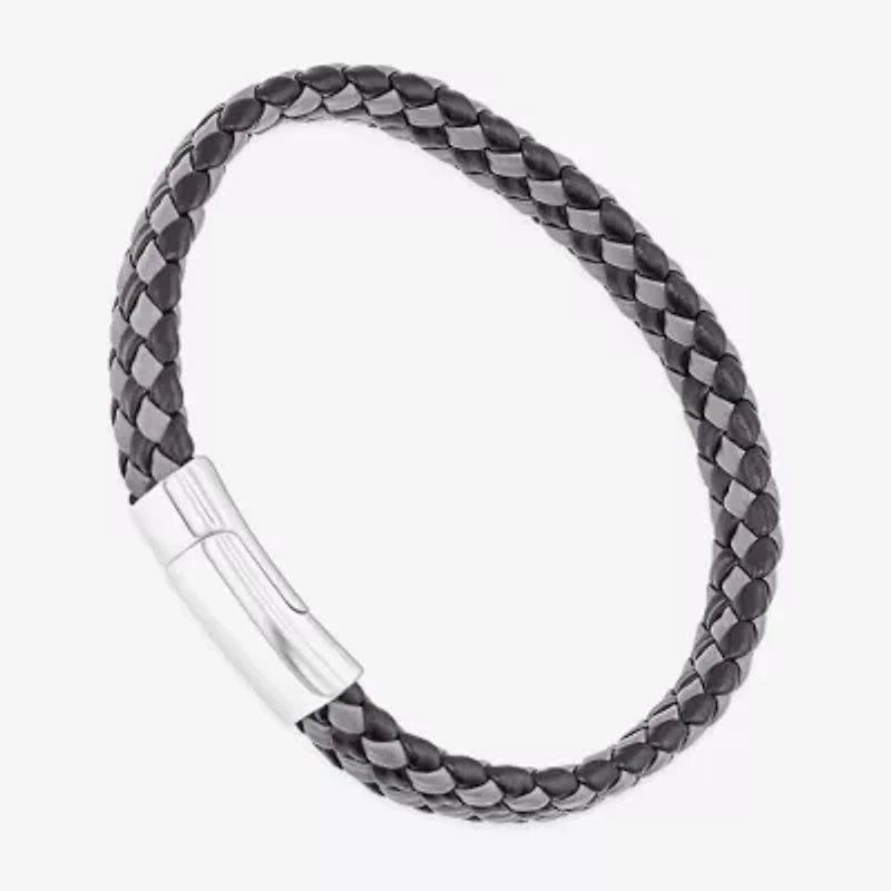 Mens 5-pc. Stainless Steel Bracelet Set