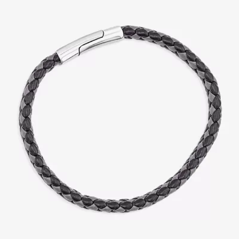 Mens 5-pc. Stainless Steel Bracelet Set