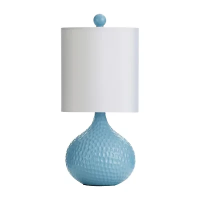 Stylecraft 7 5 W Blue Ceramic Table Lamp