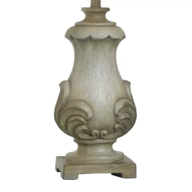 Stylecraft 16.5 W Chrysta Cream Table Lamp
