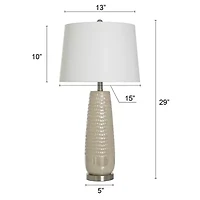 Stylecraft 29" Starlite Ceramic Table Lamp