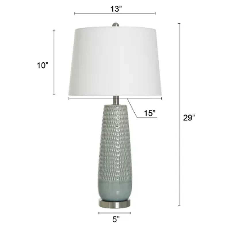 Stylecraft 29" Starlite Ceramic Table Lamp