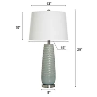 Stylecraft 29" Starlite Ceramic Table Lamp