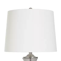 Stylecraft 32" Smoked Glass Table Lamp