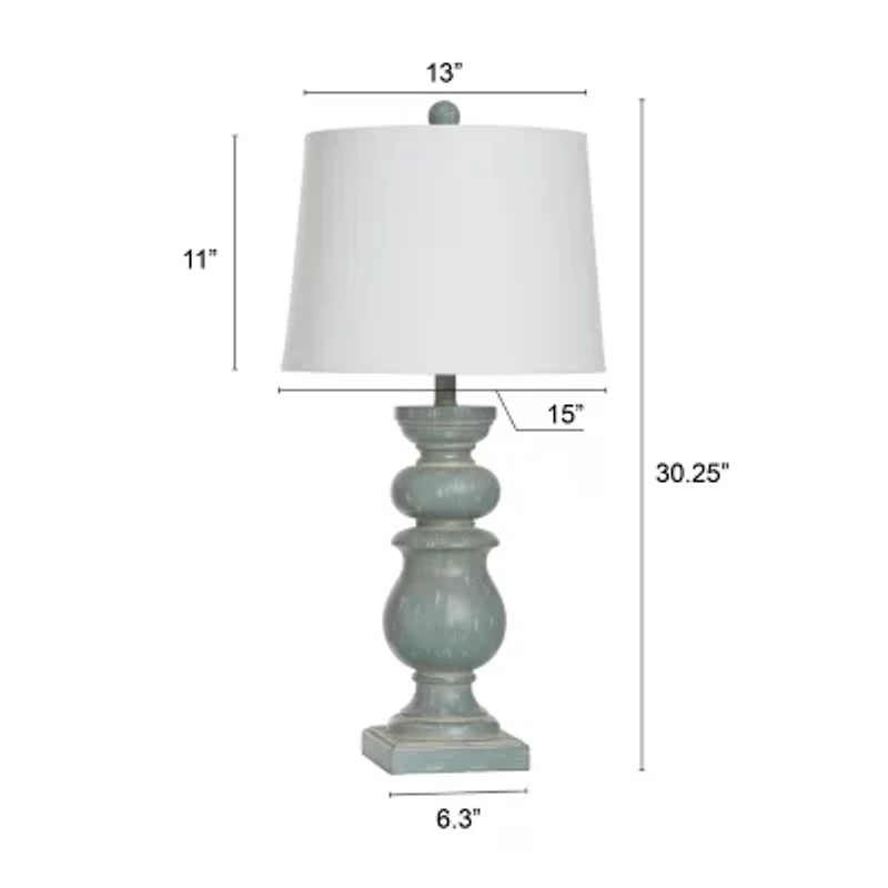 Stylecraft 30" Darcy Resin Table Lamp