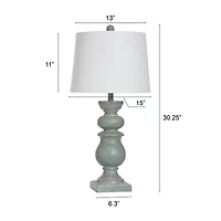 Stylecraft 30" Darcy Resin Table Lamp