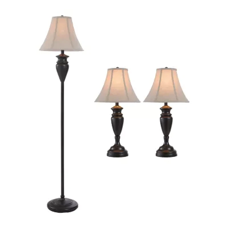 Stylecraft Dunbrook 3-pc. Lamp Set