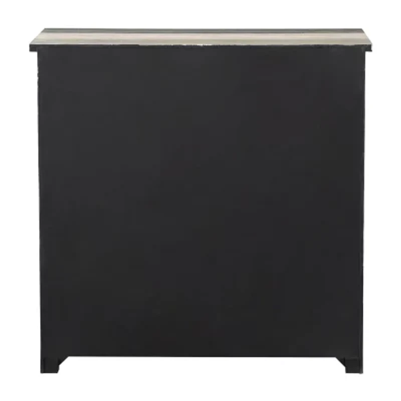 Sanibel 3 Drawer and Door Wooden Accent Cabinet