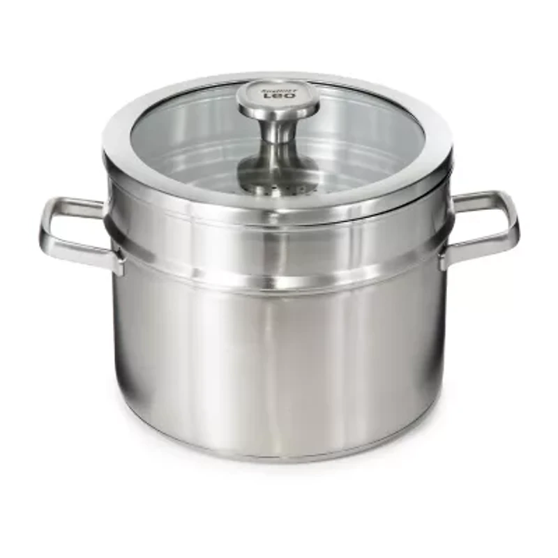 BergHOFF Leo Graphite Recycled 18/10 Stainless Steel 3-pc. Steamer Set