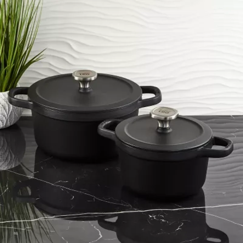 BergHOFF Leo Graphite 4-pc. Cast Iron Cookware Set