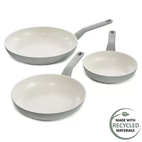 BergHOFF Balance Ceramic Non-Stick 3-pc. Frypan Set