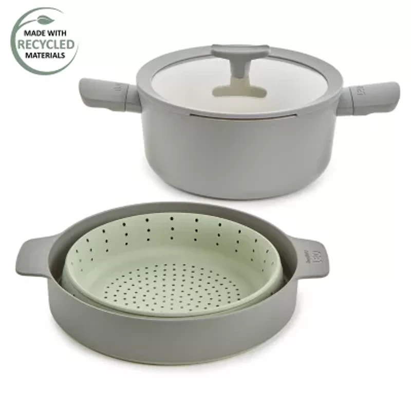 BergHOFF Balance Ceramic Non-Stick 3-pc. Steamer Set