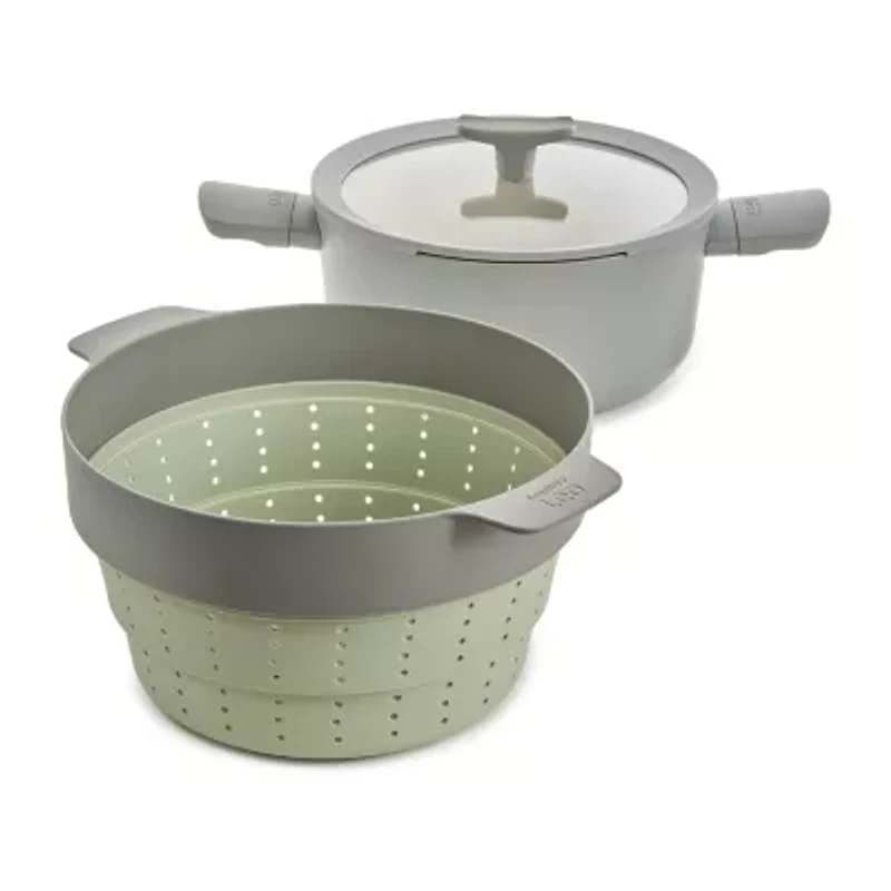 BergHOFF Balance Ceramic Non-Stick 3-pc. Steamer Set