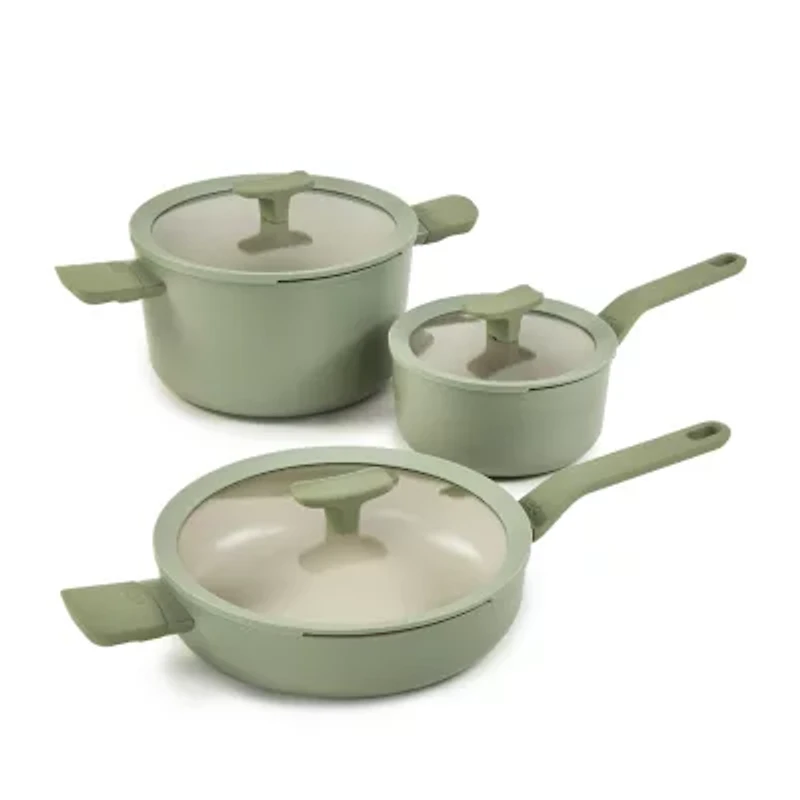 BergHOFF Balance Ceramic Non-Stick 6-pc. Cookware Set