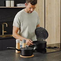 BergHOFF Leo Phantom Ceramic Non-Stick 5-pc. Cookware Set