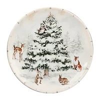 Certified International Winter's Frost 4-pc. Earthenware Dinner Plate