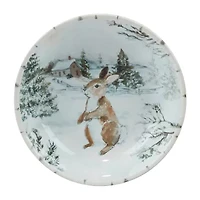 Certified International Winter's Frost 4-pc. Earthenware Soup Bowl
