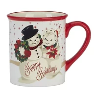 Certified International Santa's Retro 4-pc. Coffee Mug