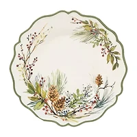 Certified International Winter's Forest Melamine Serving Platter