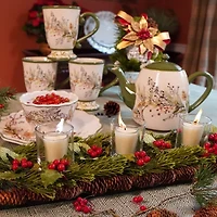 Certified International Winter Forest 4-pc. Coffee Mug