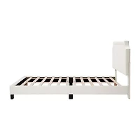 Lumi Nailhead Queen Bed