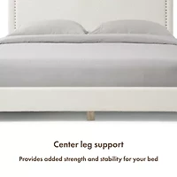 Lumi Nailhead Queen Bed