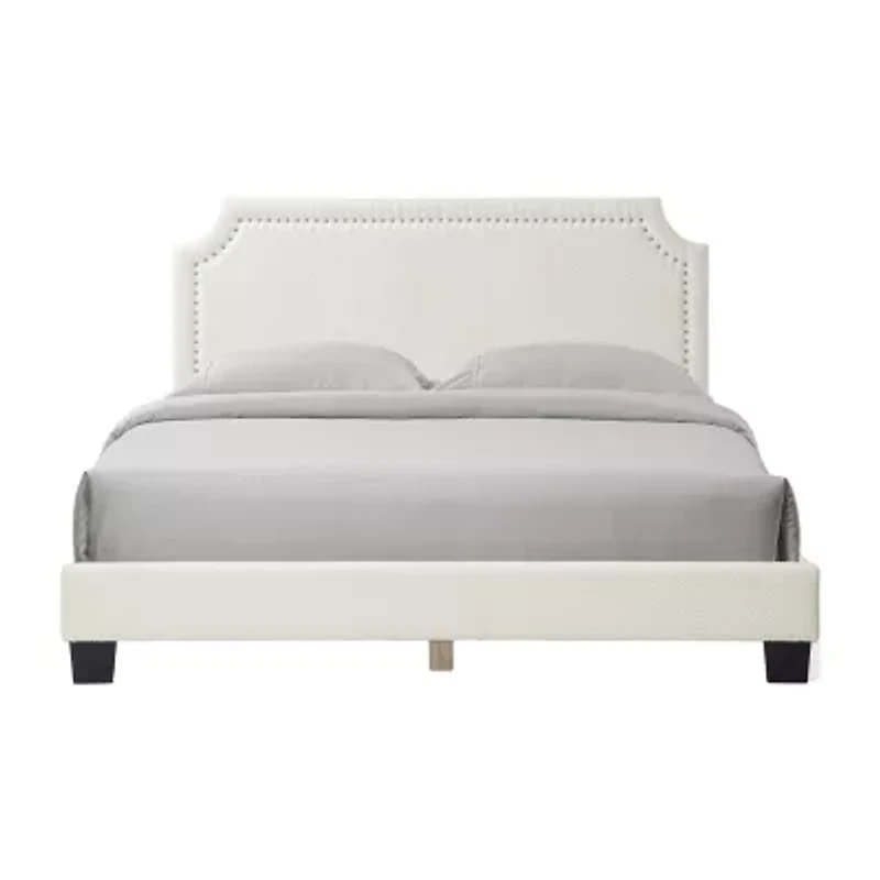 Lumi Nailhead Queen Bed