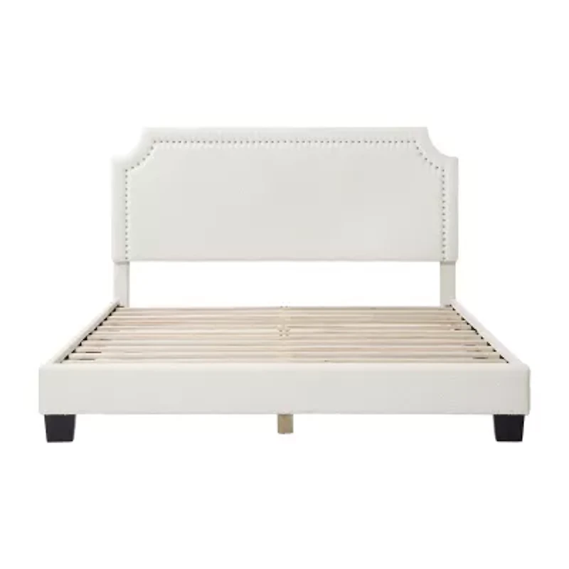 Lumi Nailhead Queen Bed