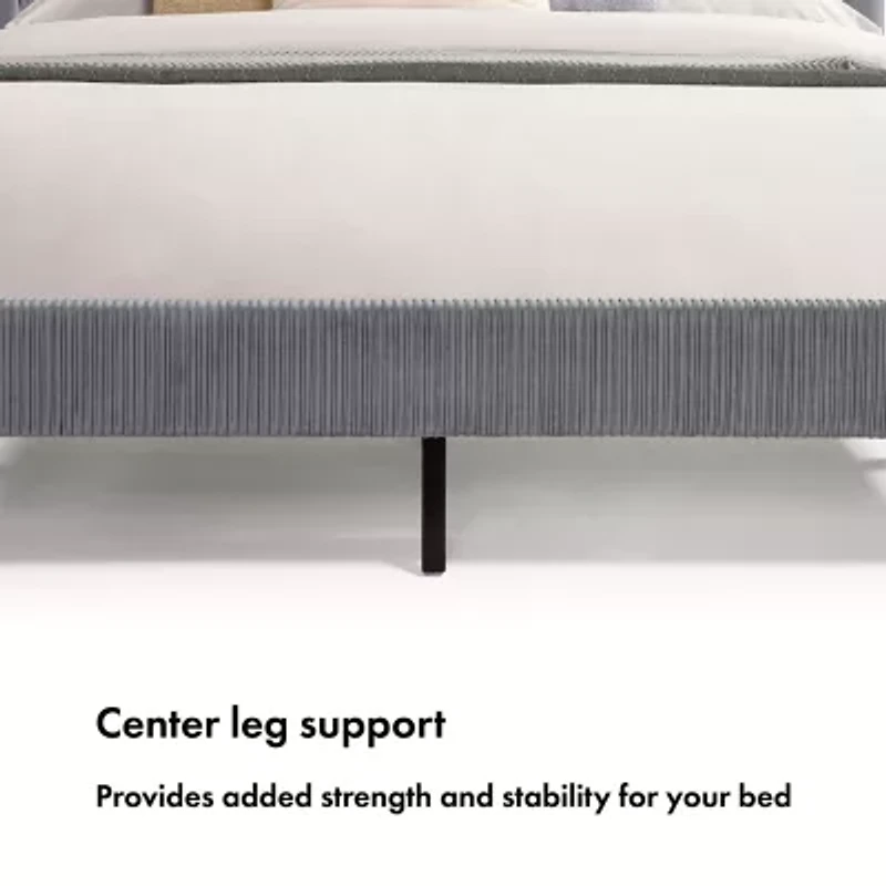 Roco Upholstered Panel Bed