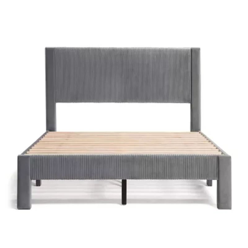 Roco Upholstered Panel Bed