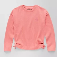 Thereabouts Little & Big Kid Girls Round Neck Long Sleeve T-Shirt