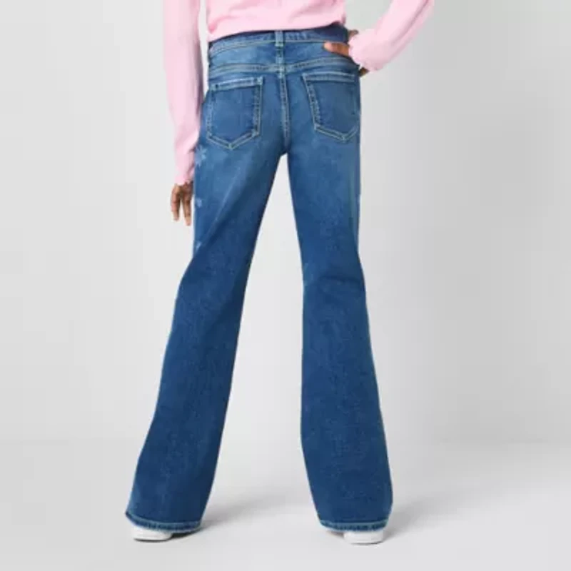 Thereabouts Little & Big Kid Girls Flare Leg Jean