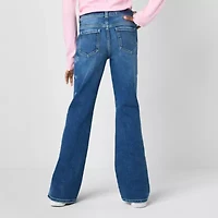 Thereabouts Little & Big Kid Girls Flare Leg Jean