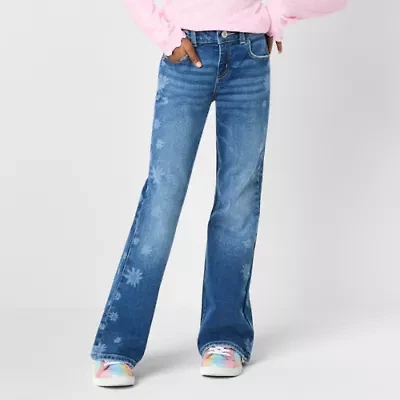 Thereabouts Little & Big Kid Girls Flare Leg Jean
