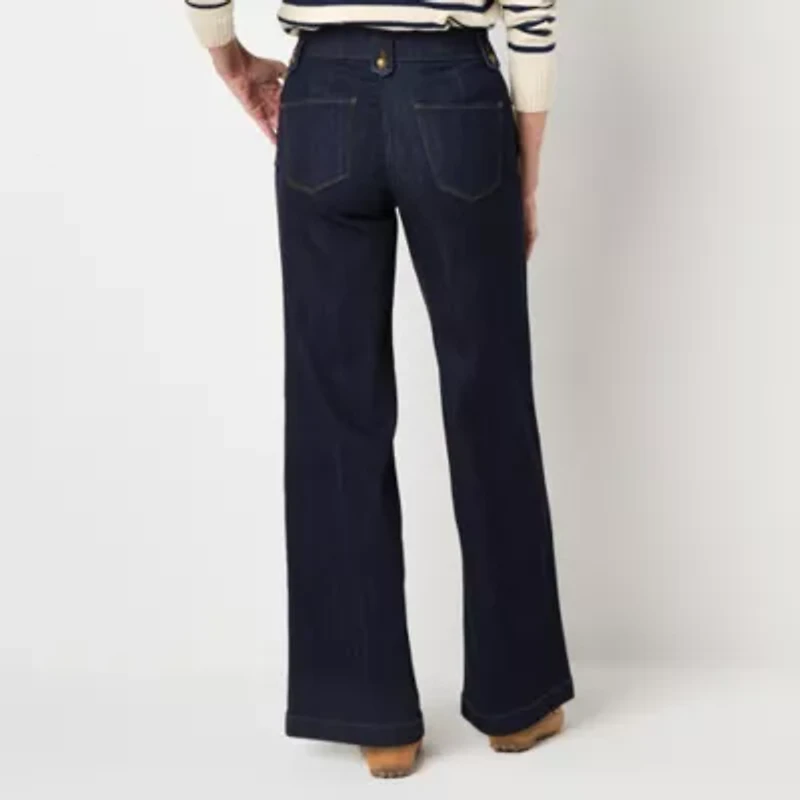 St. John's Bay Tall Womens High Rise Loose Fit Jean